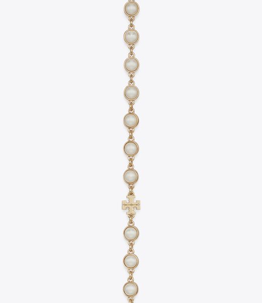 tory burch long pearl necklace