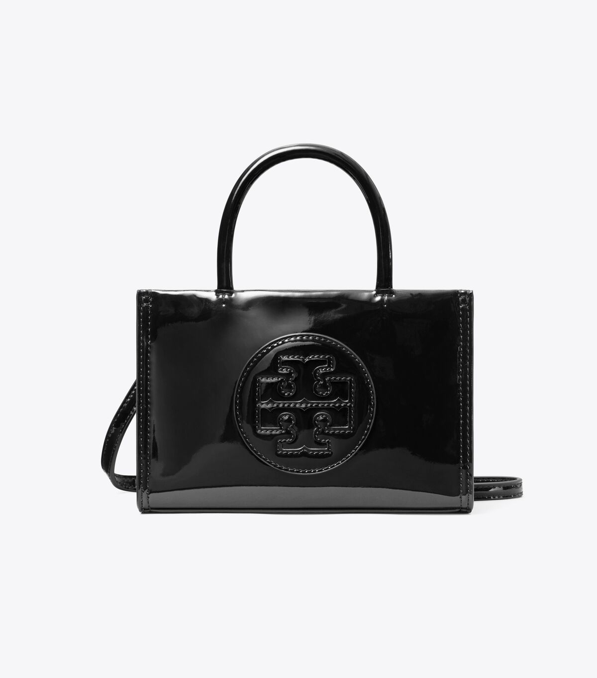 tory burch mini ella bio patent tote