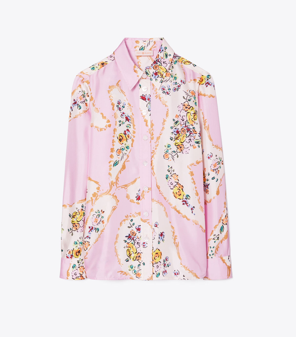 Printed Silk Blouse