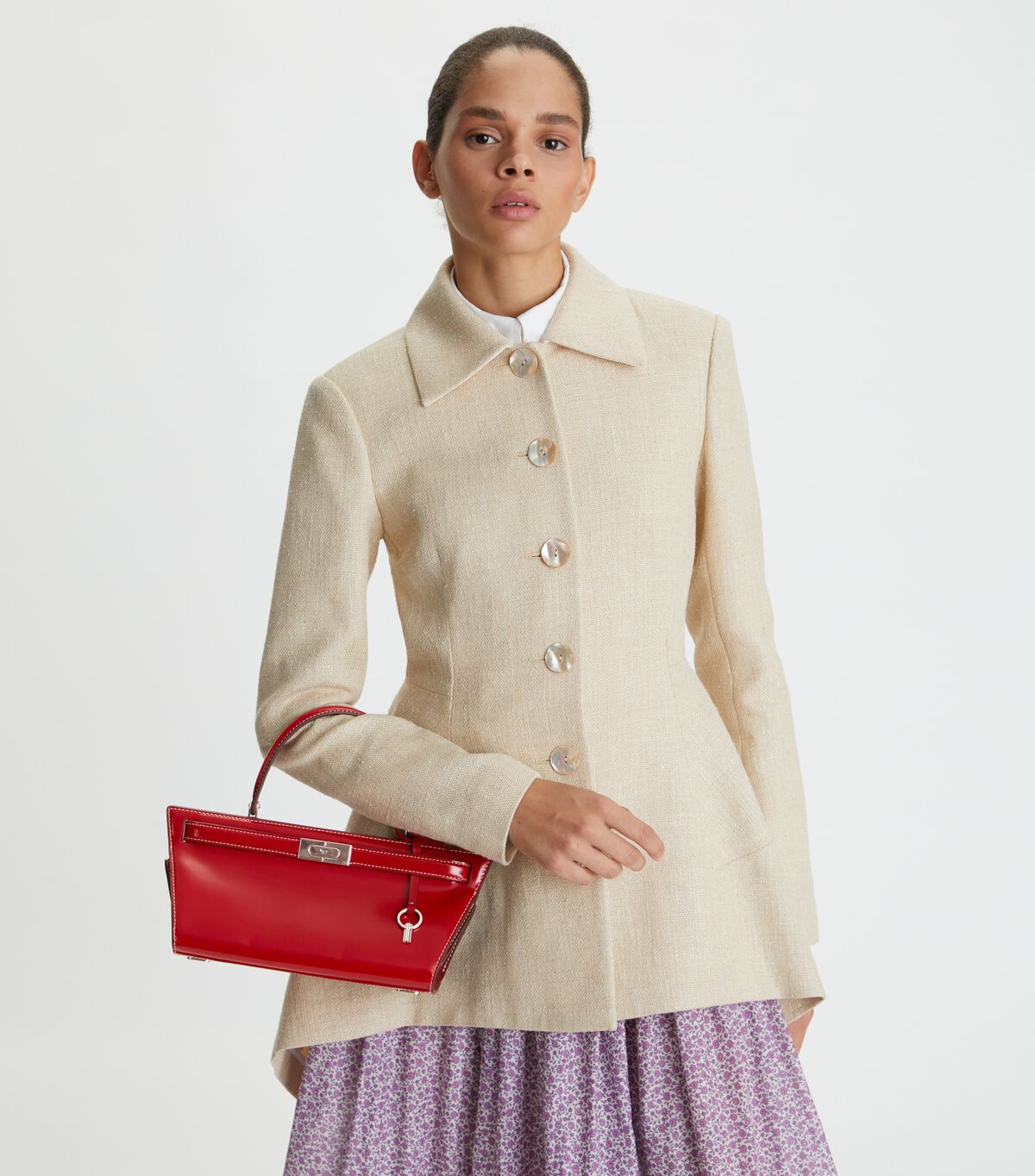 tory burch lee radziwill cat eye bag