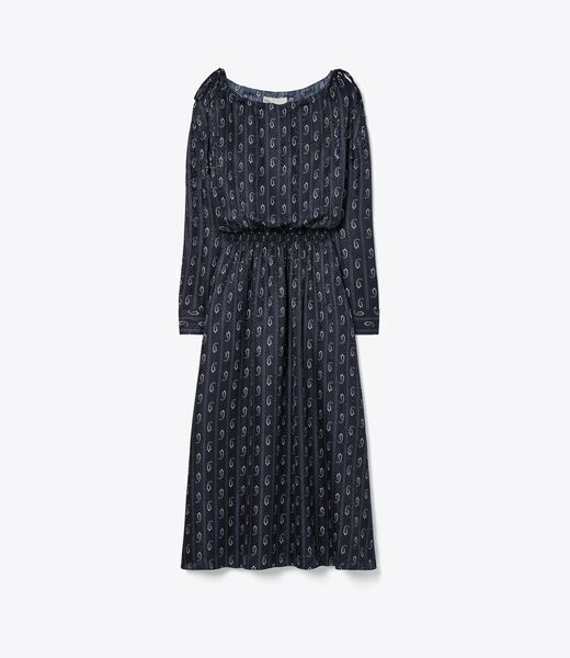 tory burch silk dress
