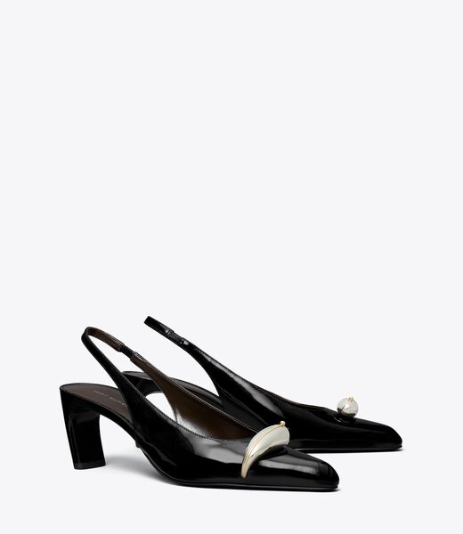 tory burch pierced slingback heel