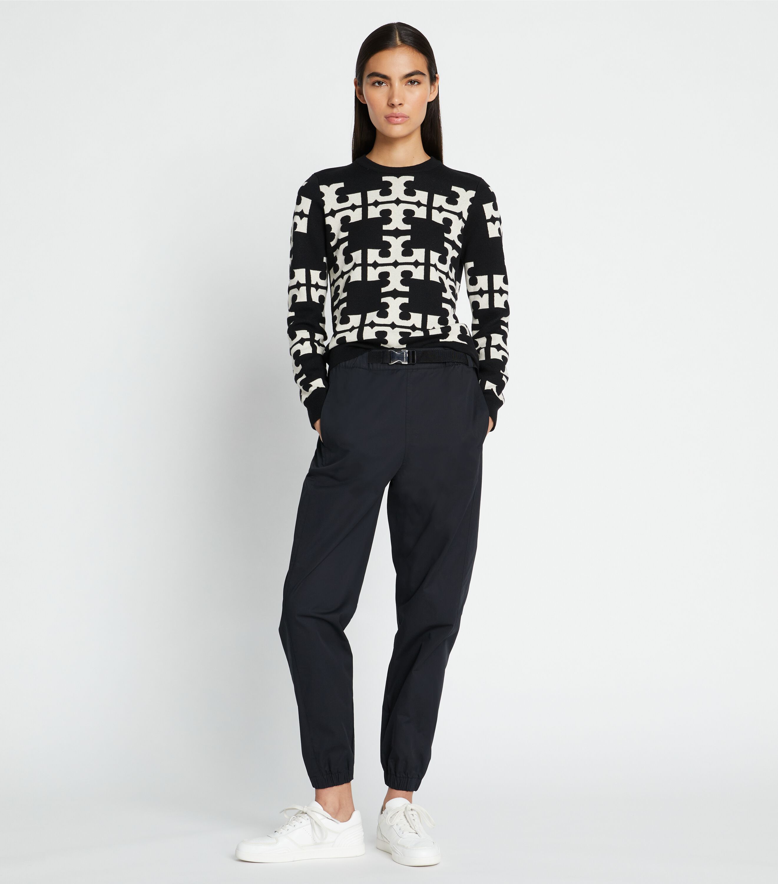 Tory burch logo sweater online