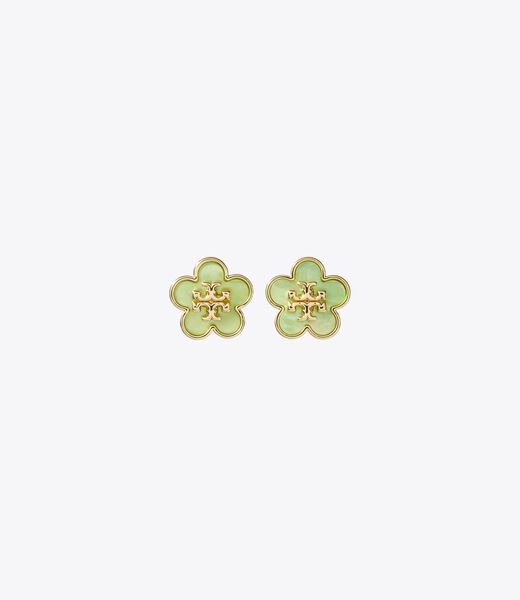 tory burch kira flower stud