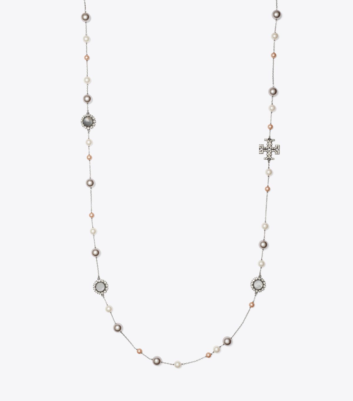 tory burch kira crystal necklace