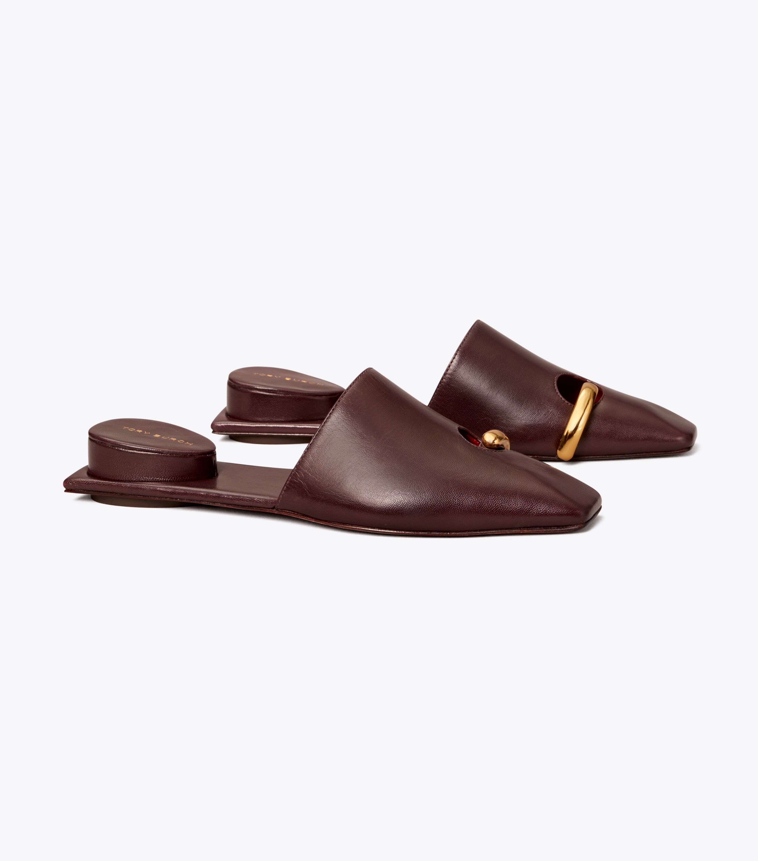 Pierced Mule Shoes Tory Burch