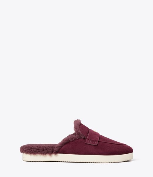 tory burch ballet sport shearling mule