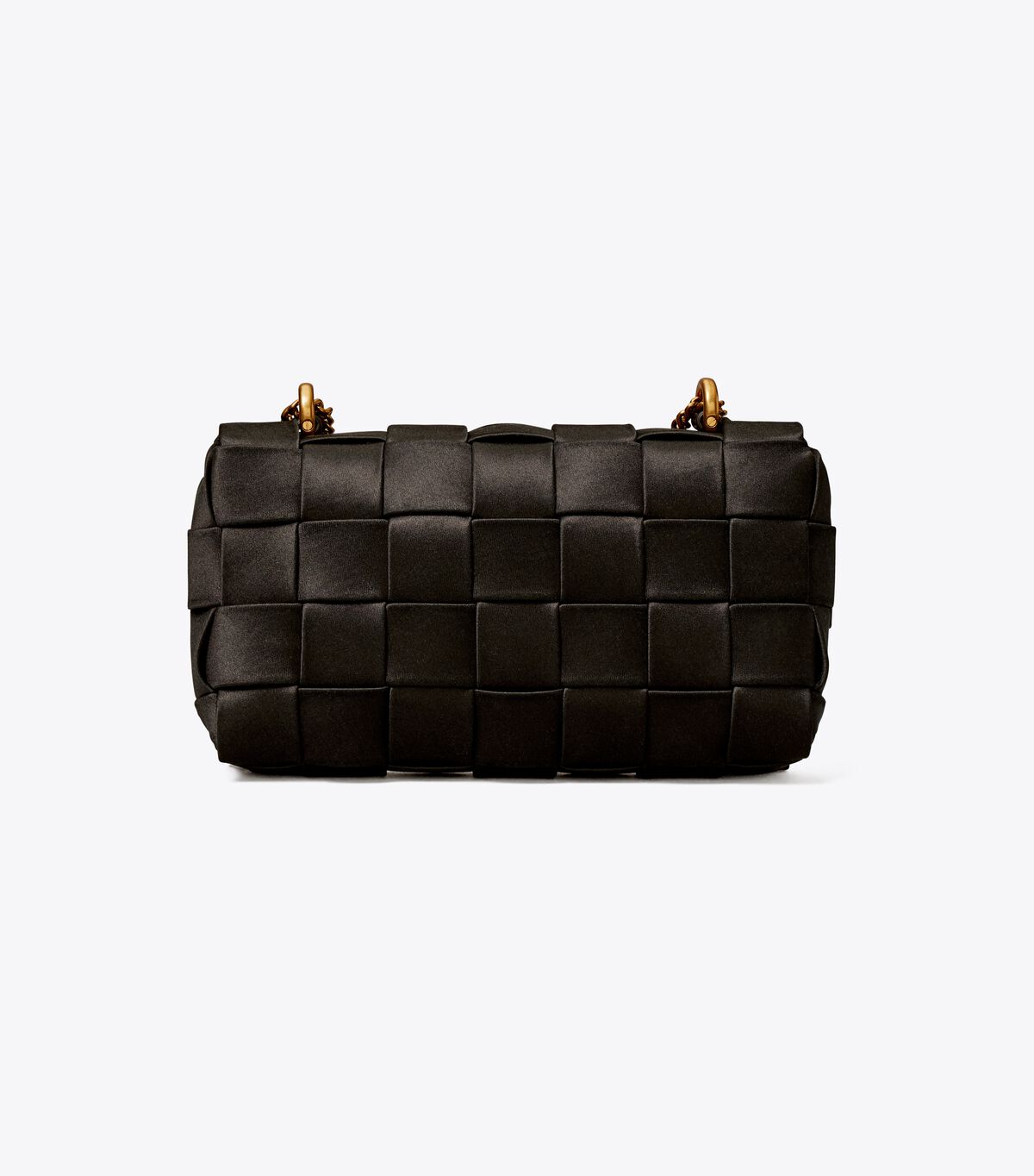 tory burch mini kira woven flap bag