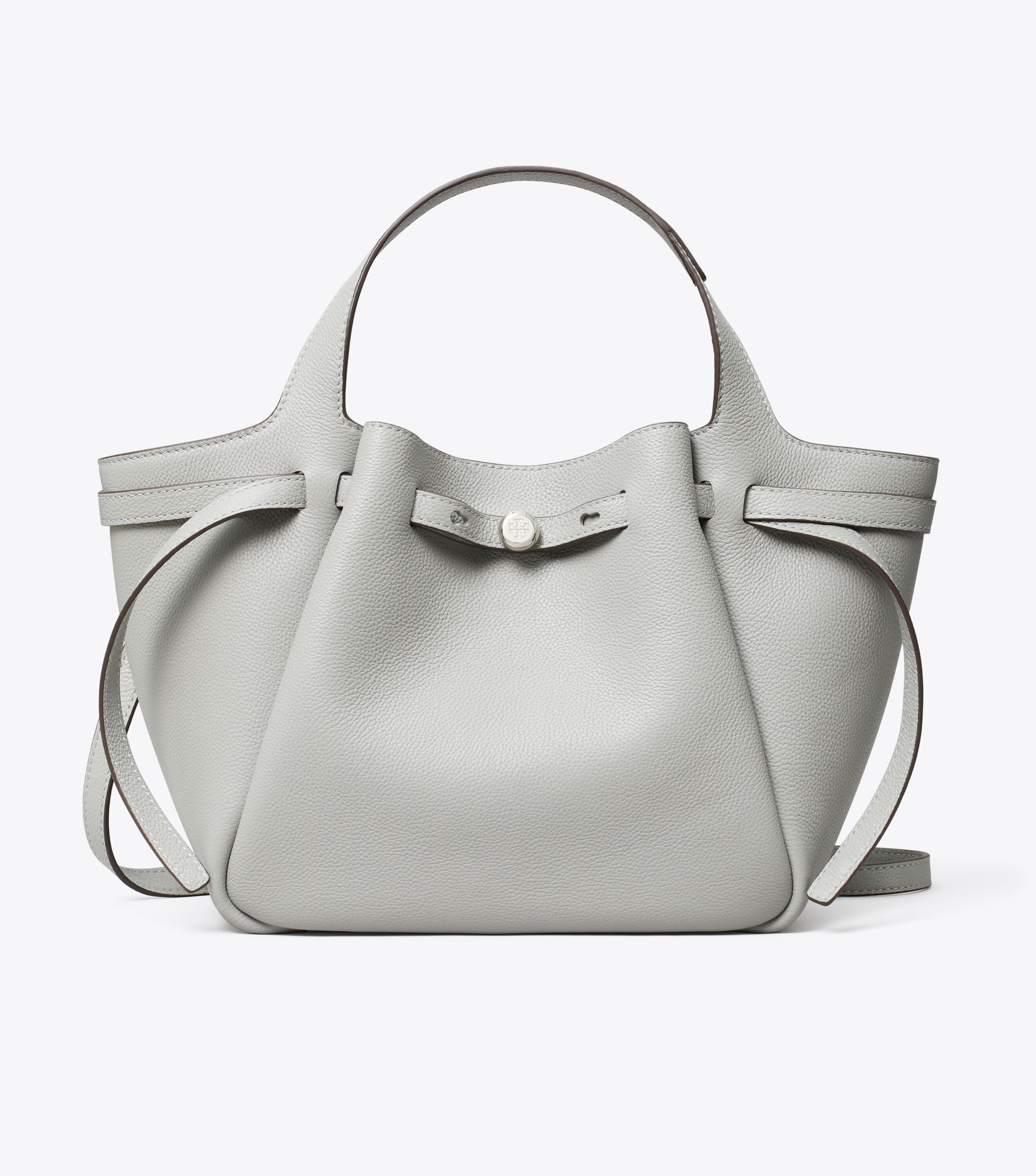 Small Romy Tote, Light Granite | Tory Burch UAE