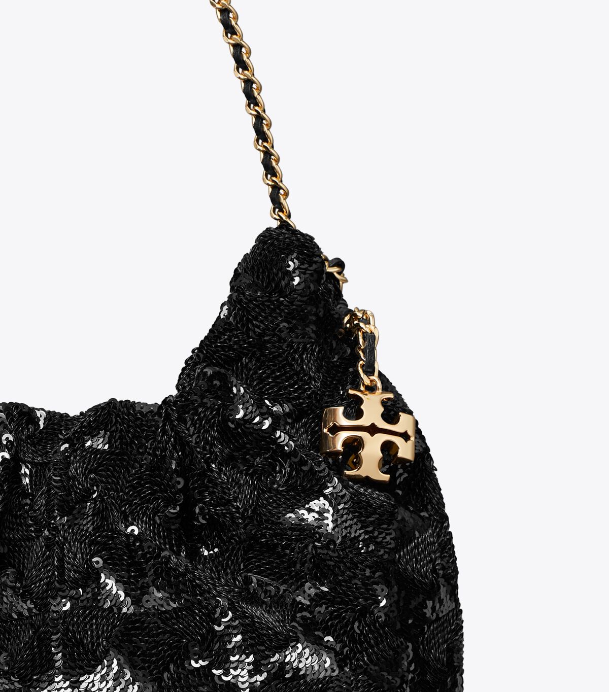 حقيبة كتف صغيرة مزينة بالترتر من ميني فليمنغ tory burch حقيبة كتف صغيرة مزينة بالترتر من ميني فليمنغ