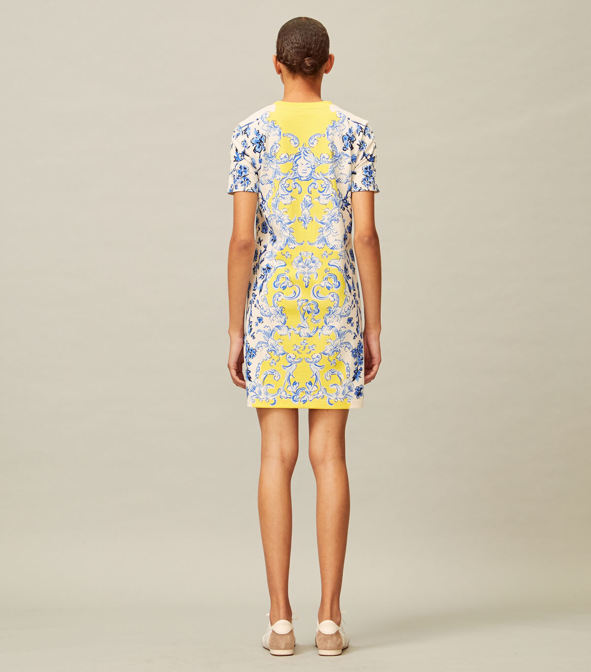 tory burch printed t shirt dress