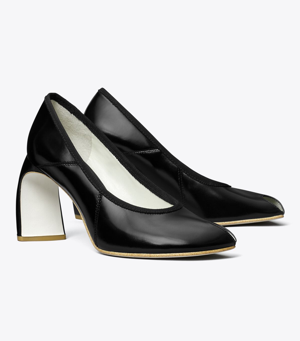 tory burch peep toe pump