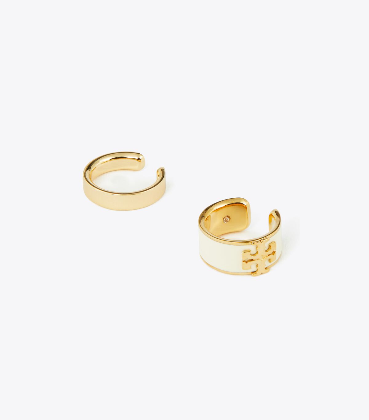 tory burch kira enamel ear cuff set
