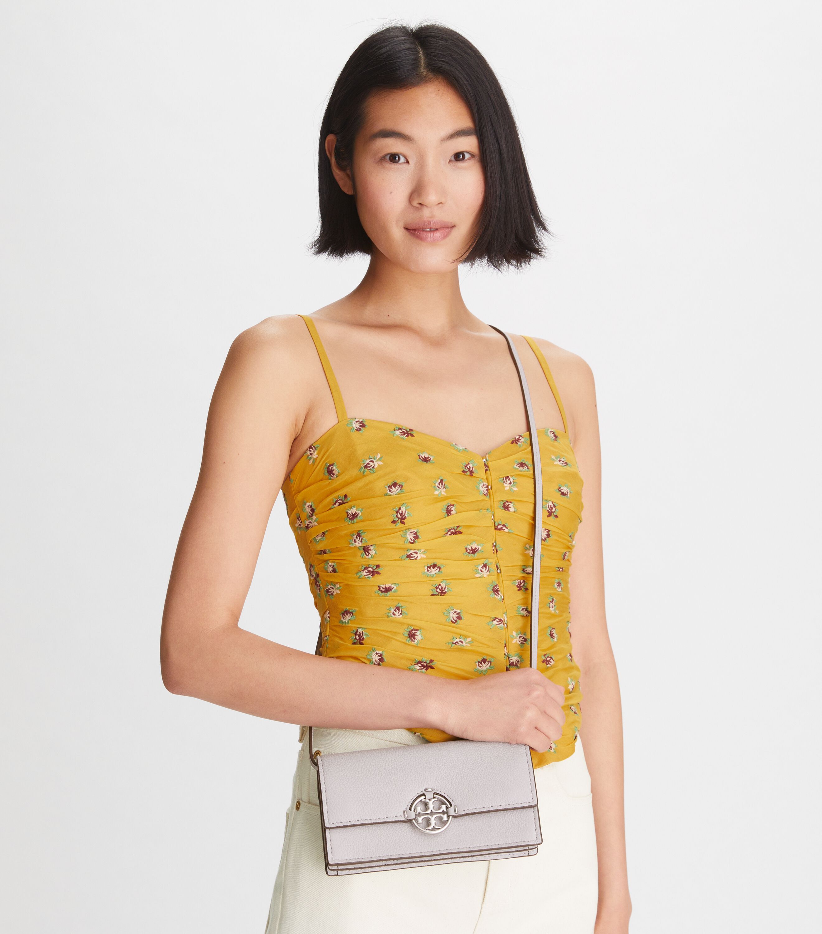 Tory burch miller wallet store