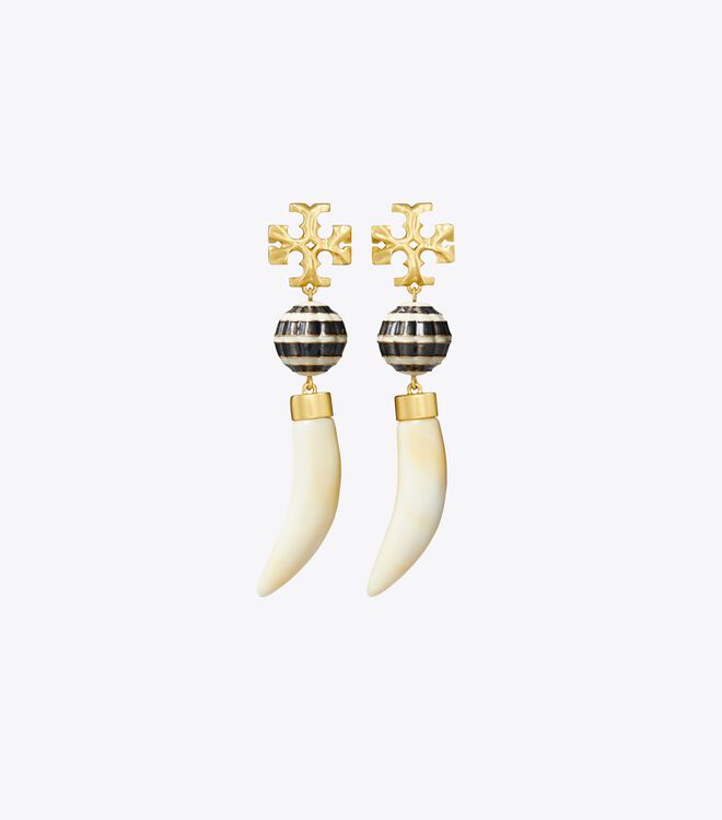 Horn Drop Earring