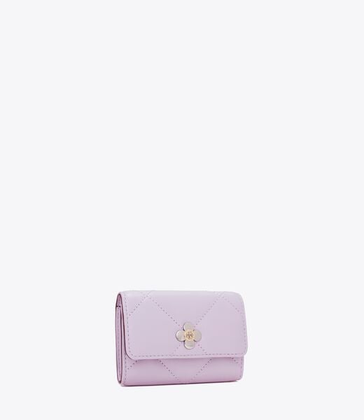 Kira Diamond Quilt Clover Flap Card Case tory burch kira diamond quilt clover flap card case