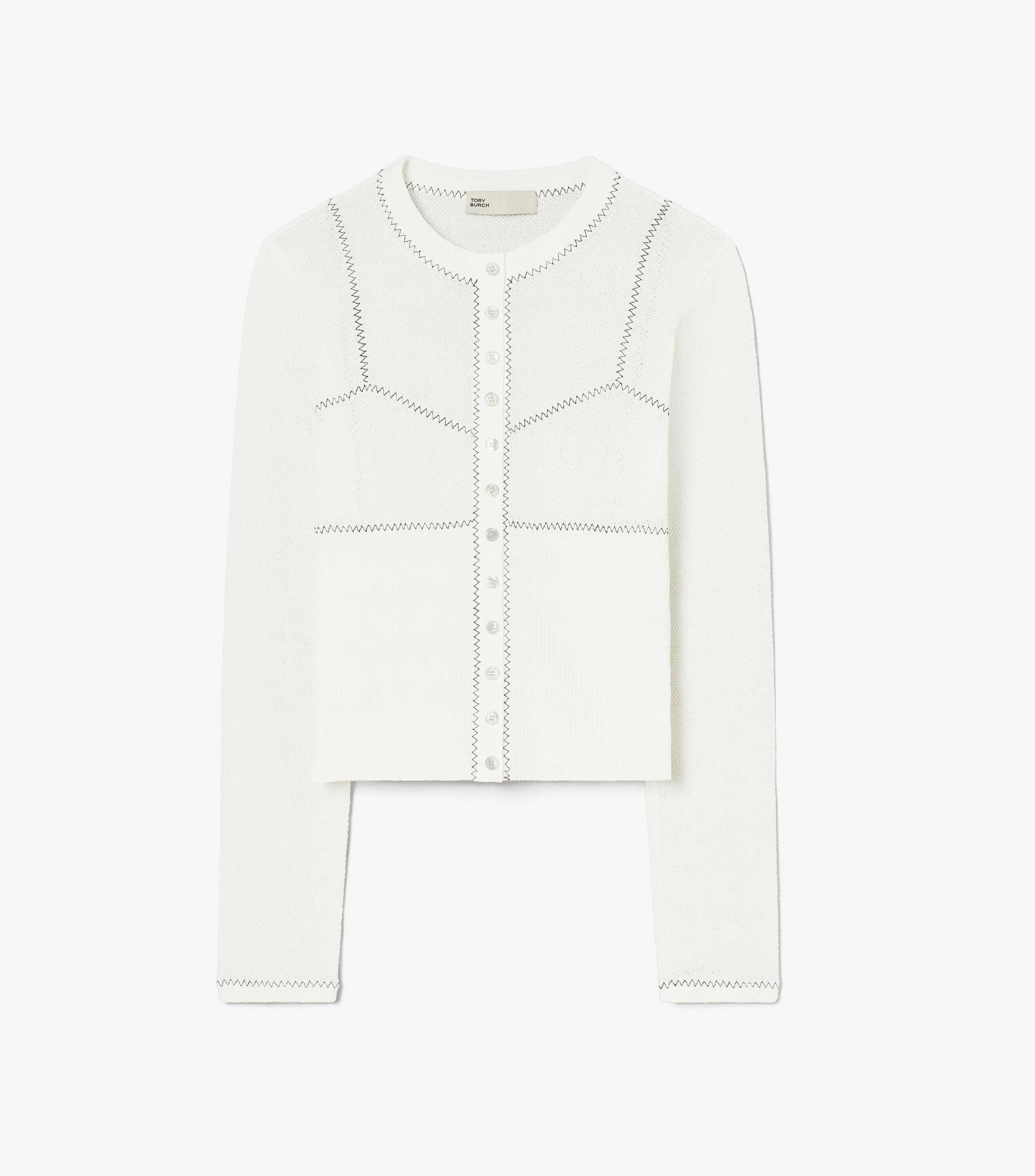 Tory Burch FW25 Mesh cardigan (168790 001)