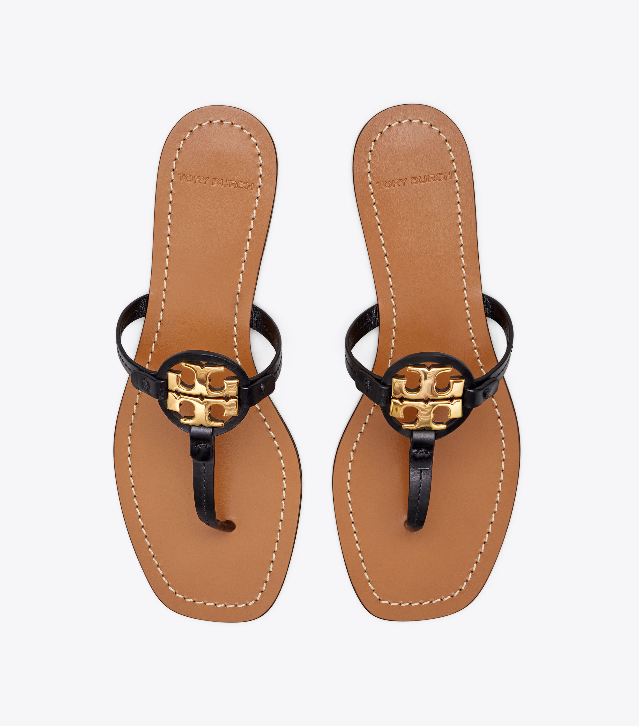 Tory burch mini hotsell miller leather sandals