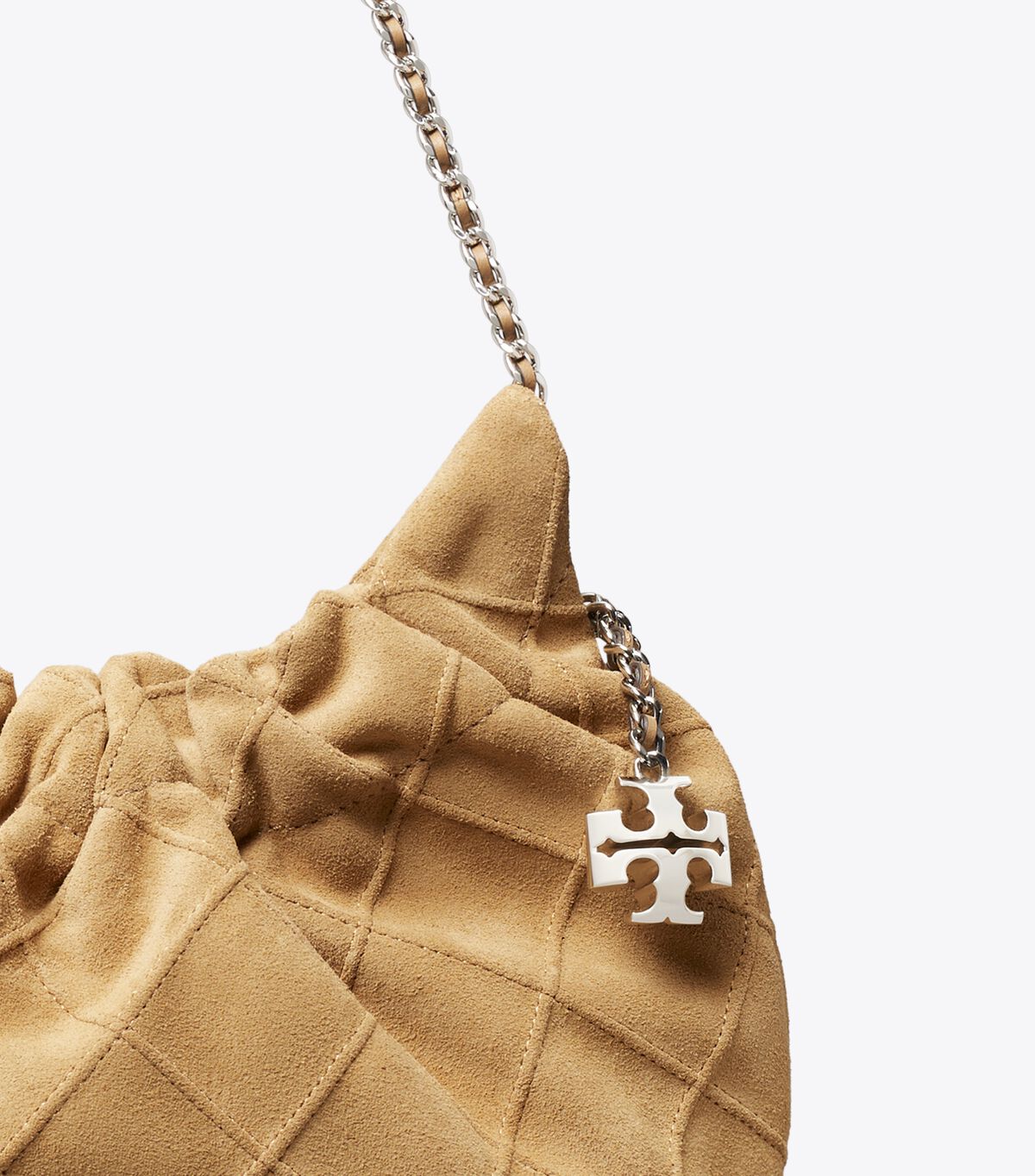 tory burch mini fleming soft suede hobo bag