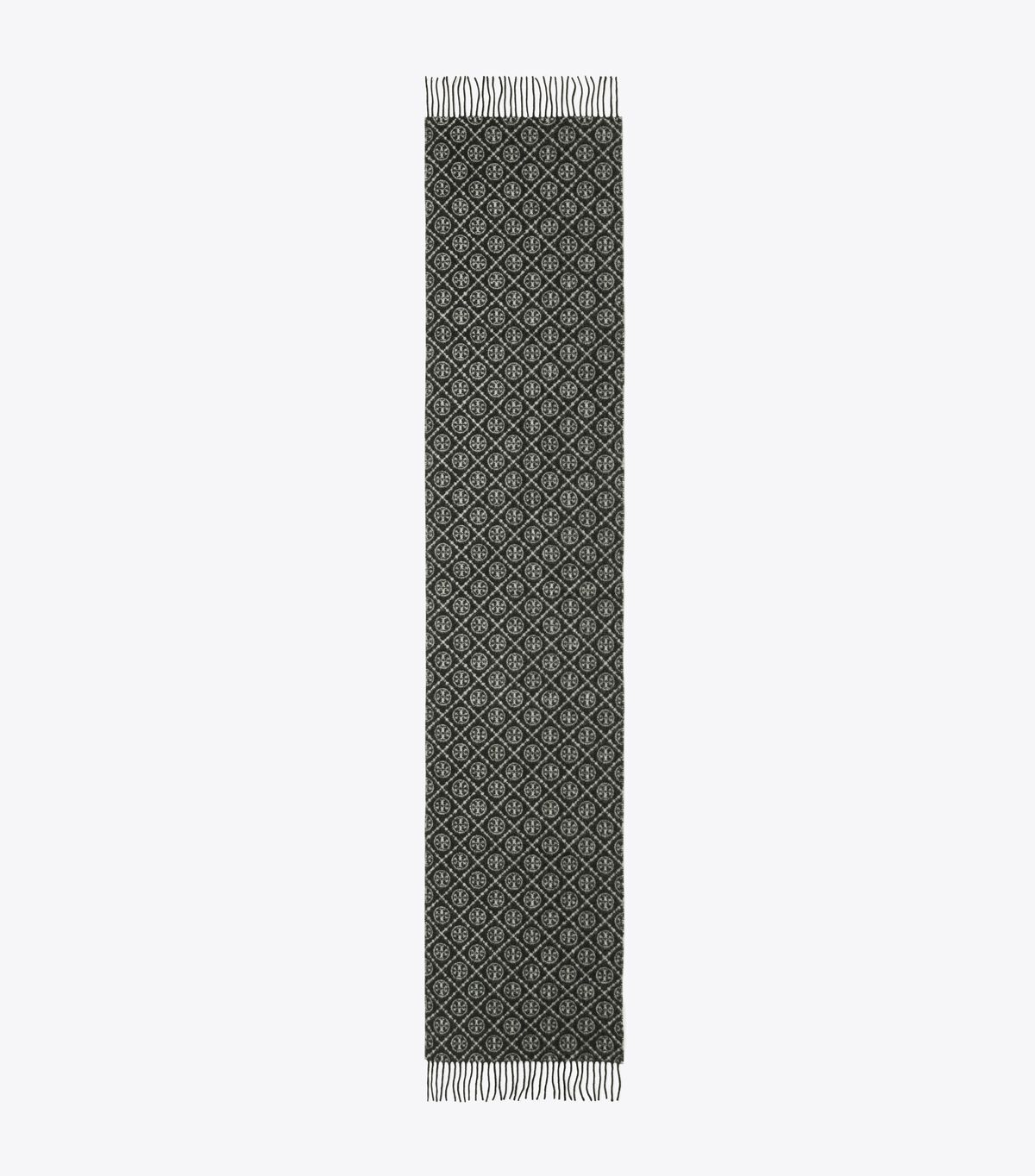 tory burch t monogram oblong scarf