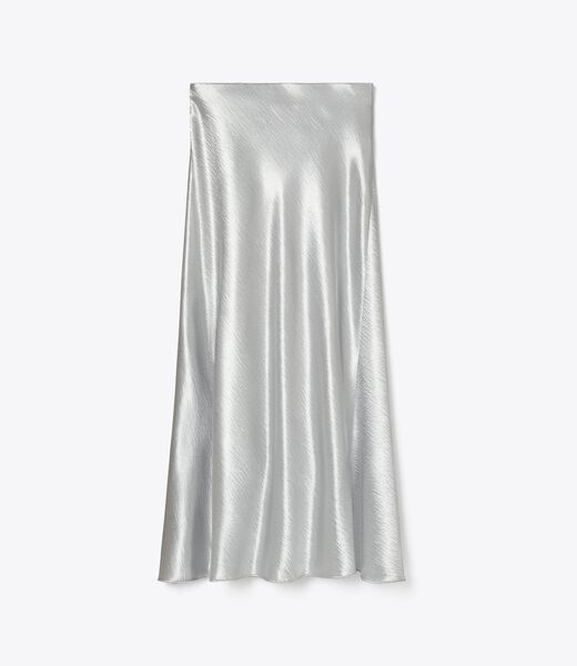 tory burch satin skirt