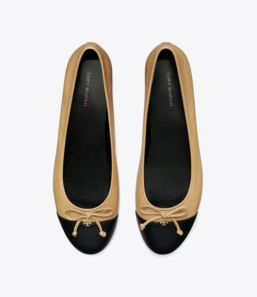 tory burch cap toe ballet