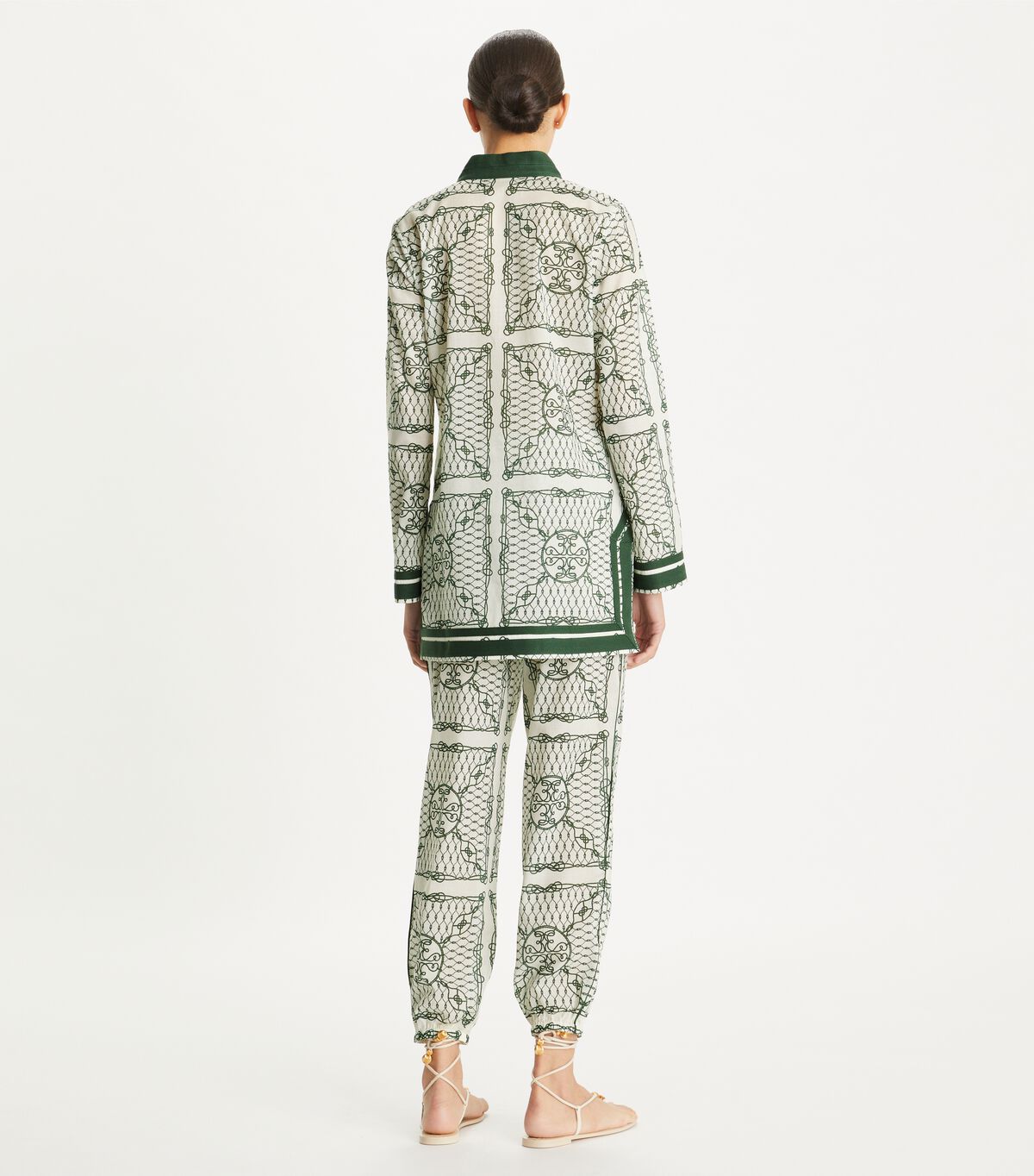 tory burch printed tory tunic