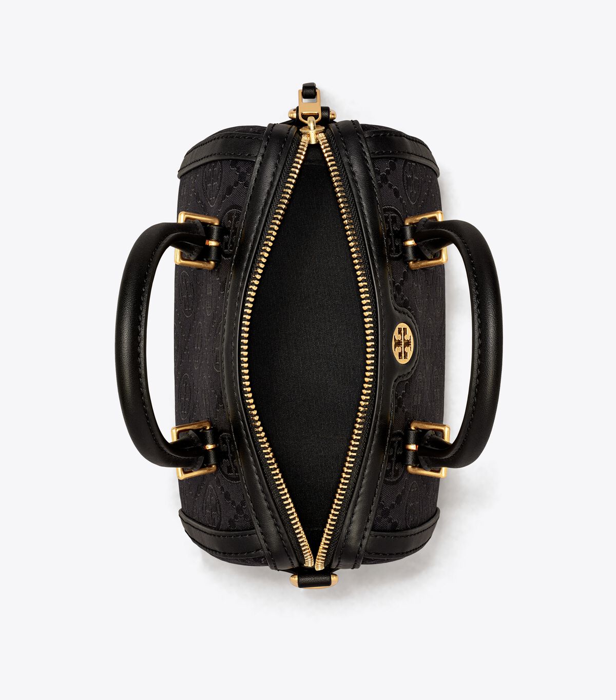 tory burch petite t monogram barrel bag