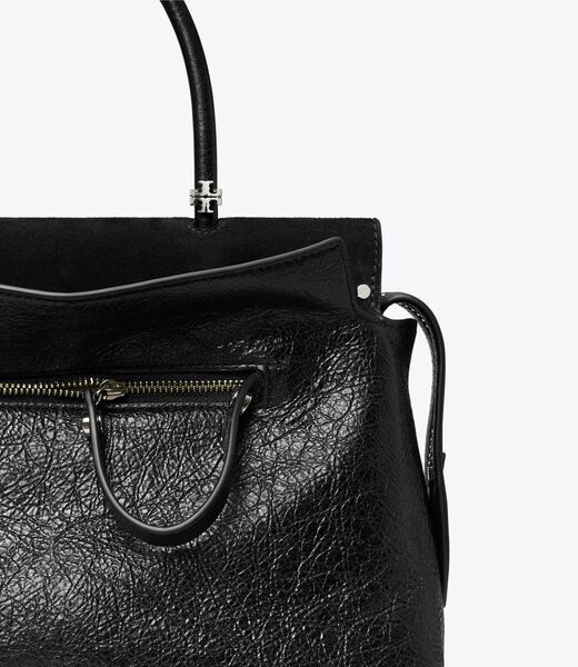 tory burch mercer distressed satchel