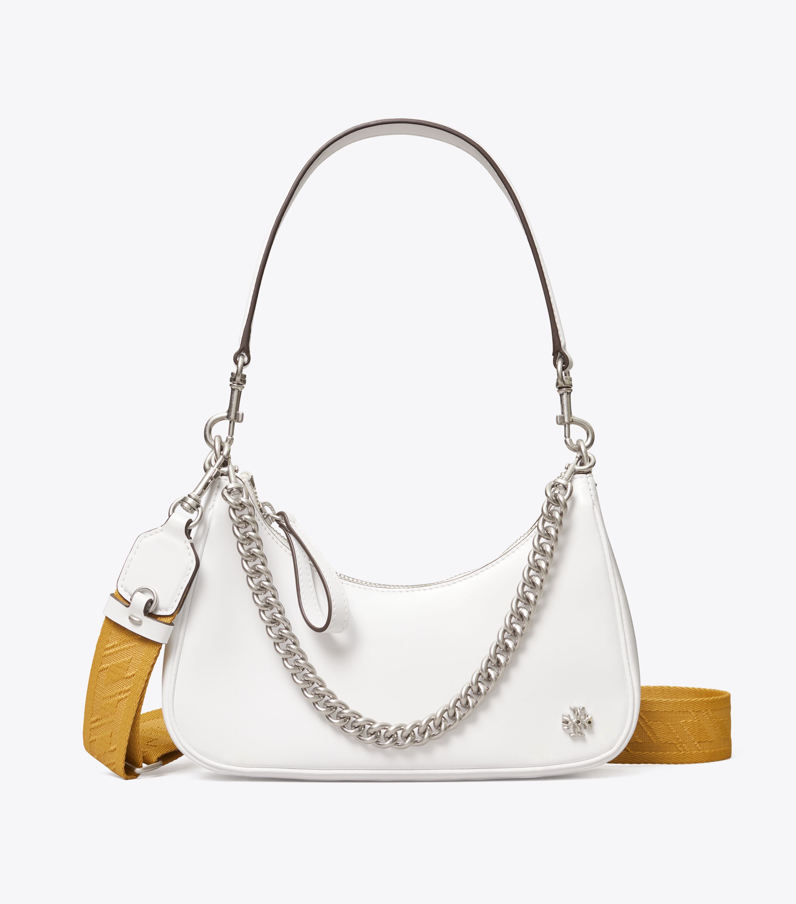 Tory Burch Small 151 Mercer Spazzolato Crescent Bag Tory Burch UAE