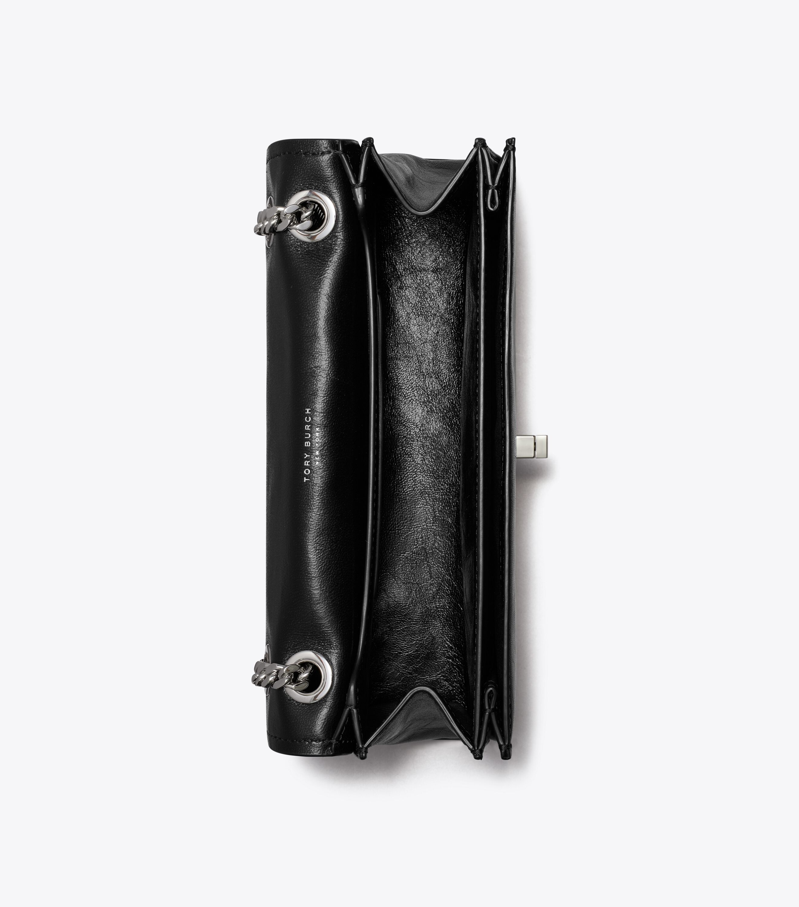 Tory Burch★KIRA TURNLOCK CALF HAIR SHOULDER BAG Kira Turnlock Calf Hair Shoulder Bag: Women's Handbags
