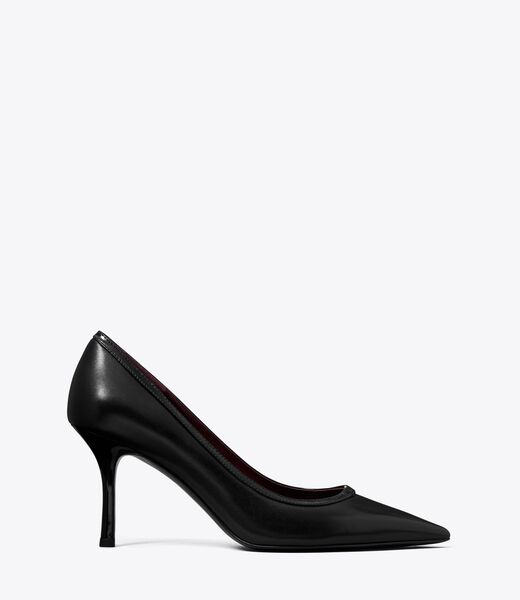 tory burch double t buckle pump