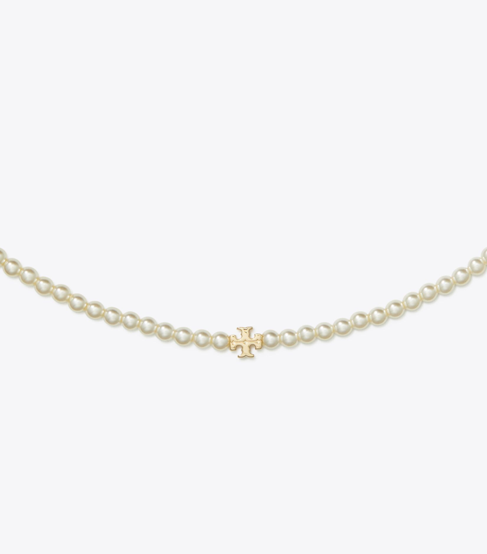Kira Pearl Necklace, Tory Gold / Pearl | Tory Burch UAE