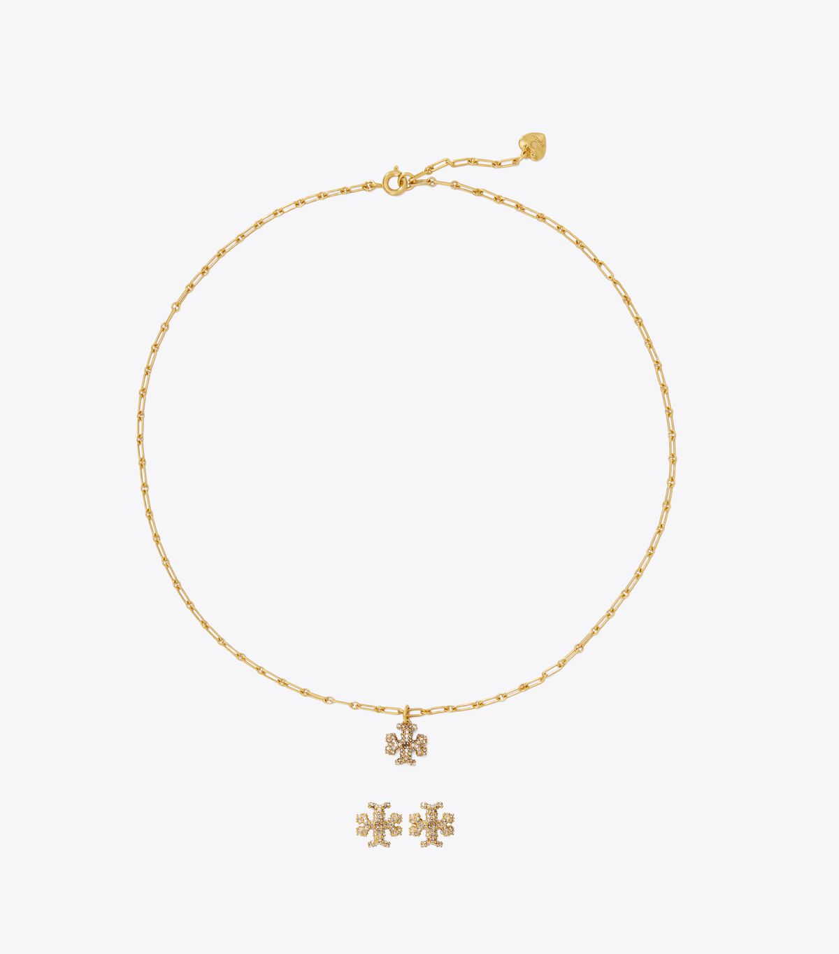 Roxanne Pendant Necklace And Stud Set