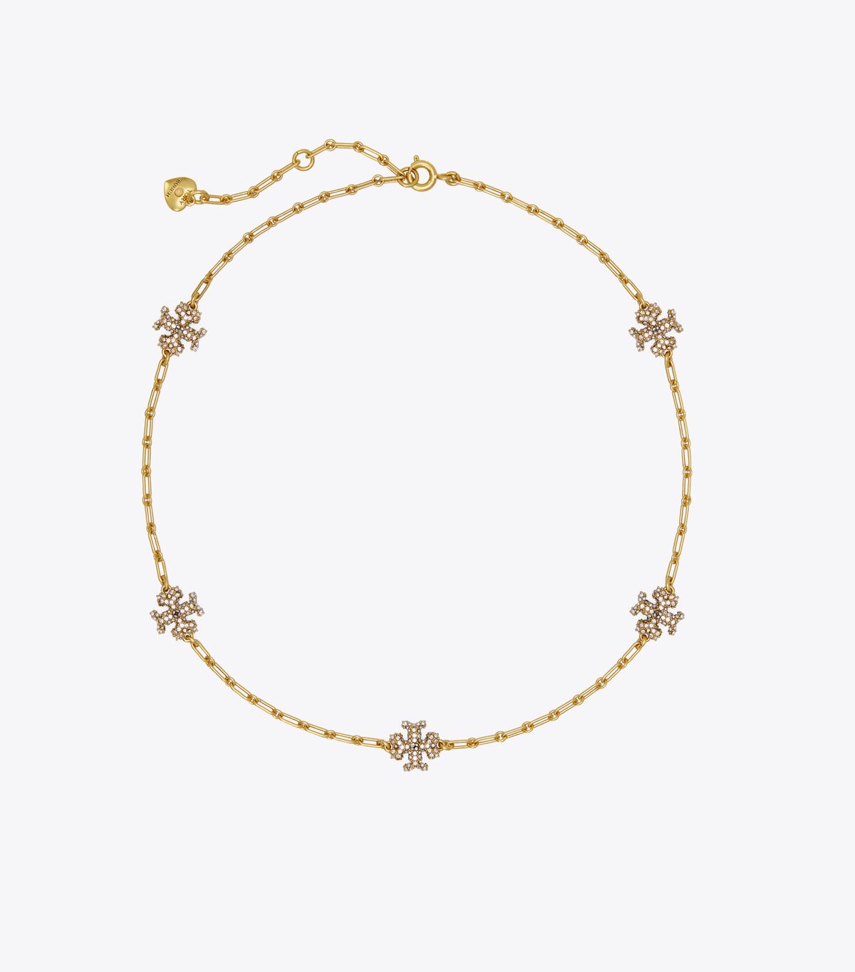 Roxanne Chain Pavé Delicate Necklace