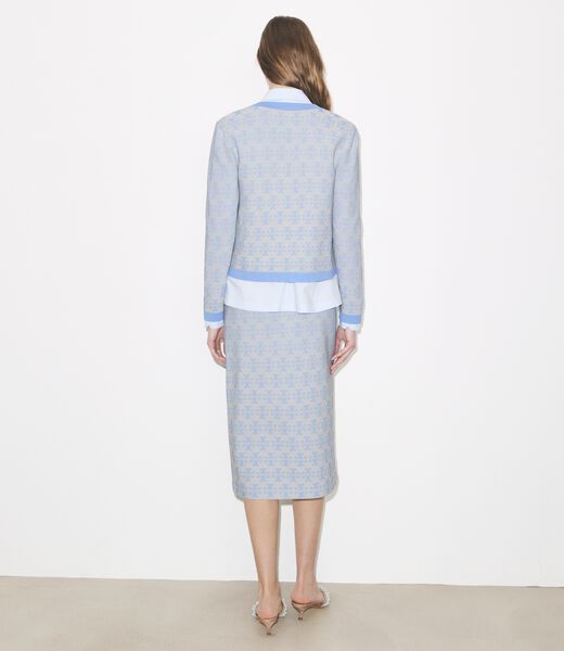 tory burch viscose skirt