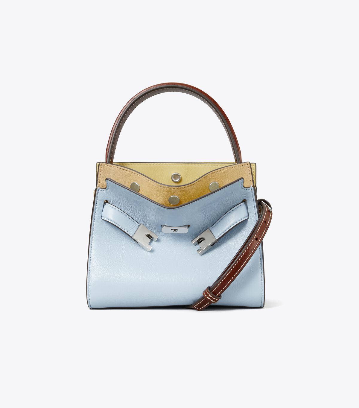 tory burch petite lee radziwill double bag