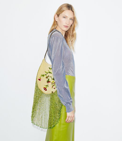 حقيبة صغيرة مثقوبة ومزخرفة tory burch حقيبة صغيرة مثقوبة ومزخرفة