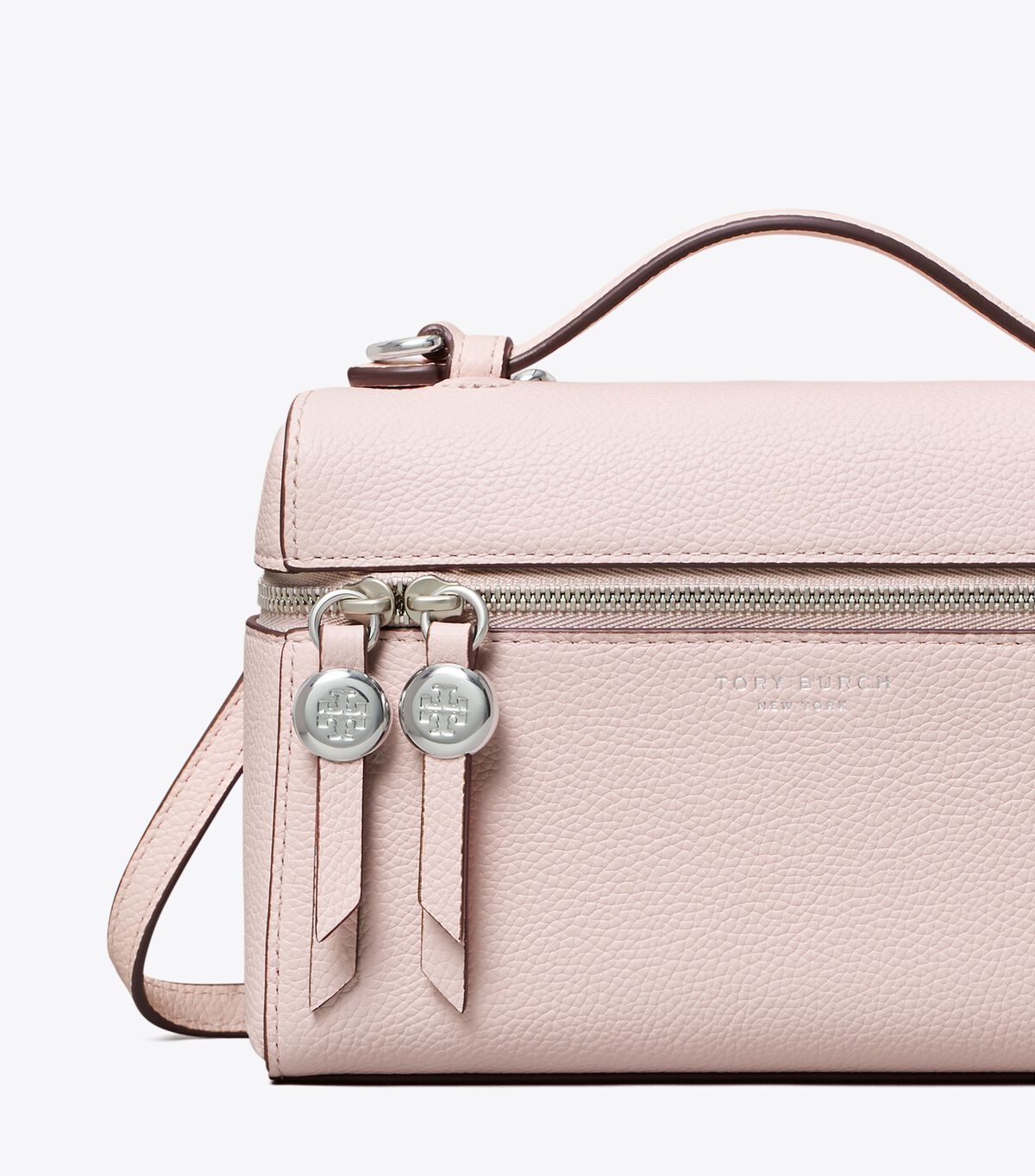 tory burch slim romy top handle bag