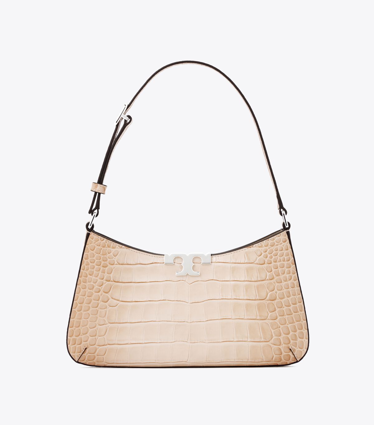 tory burch eleanor croc embossed slim shoulder bag
