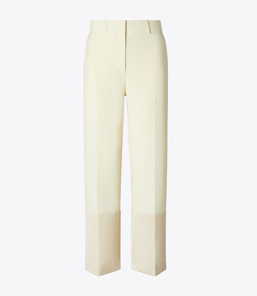 tory burch cropped crepe pant