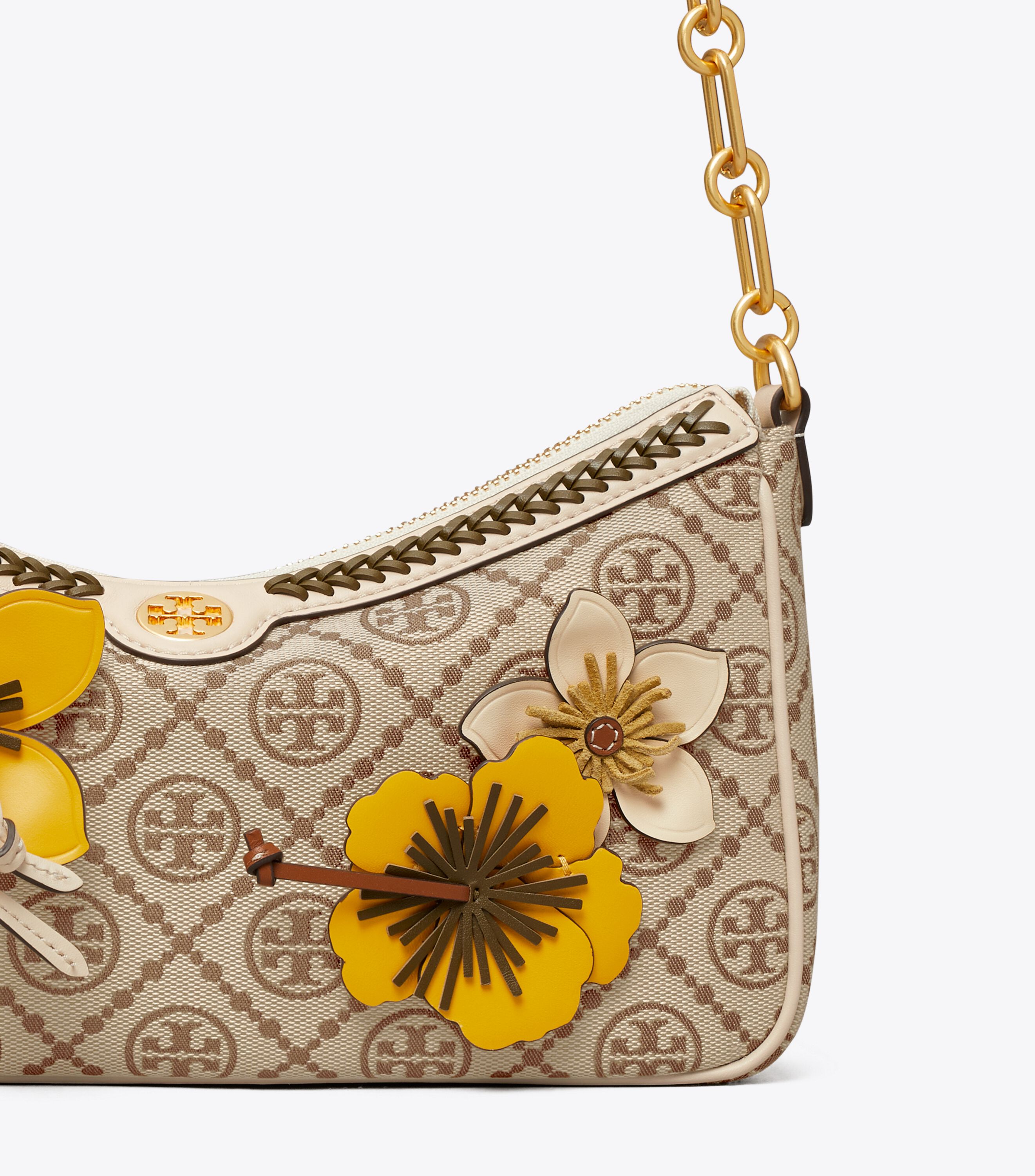 Tory burch braided handle bag sales
