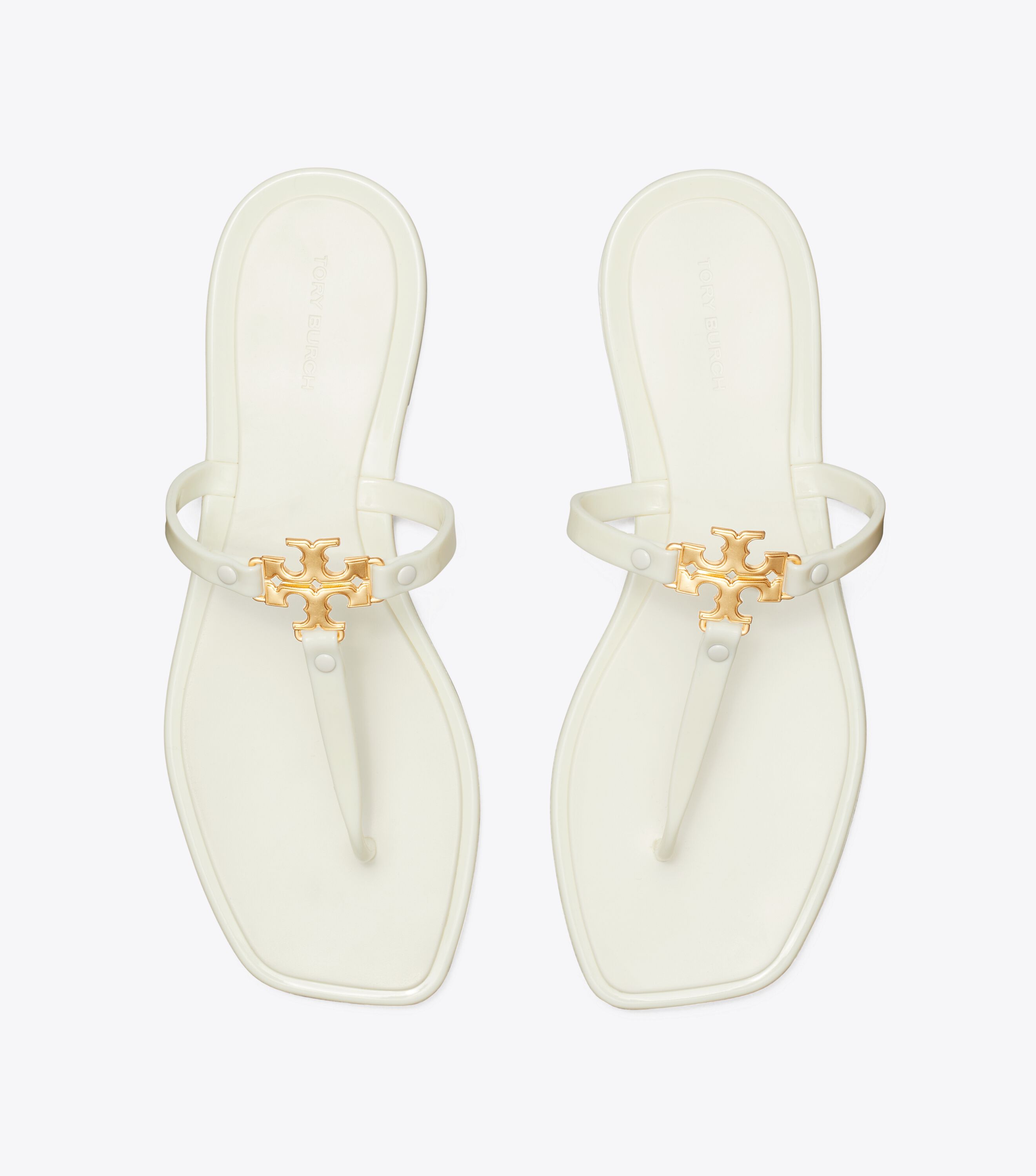 Tory burch jelly flip flops hot sale