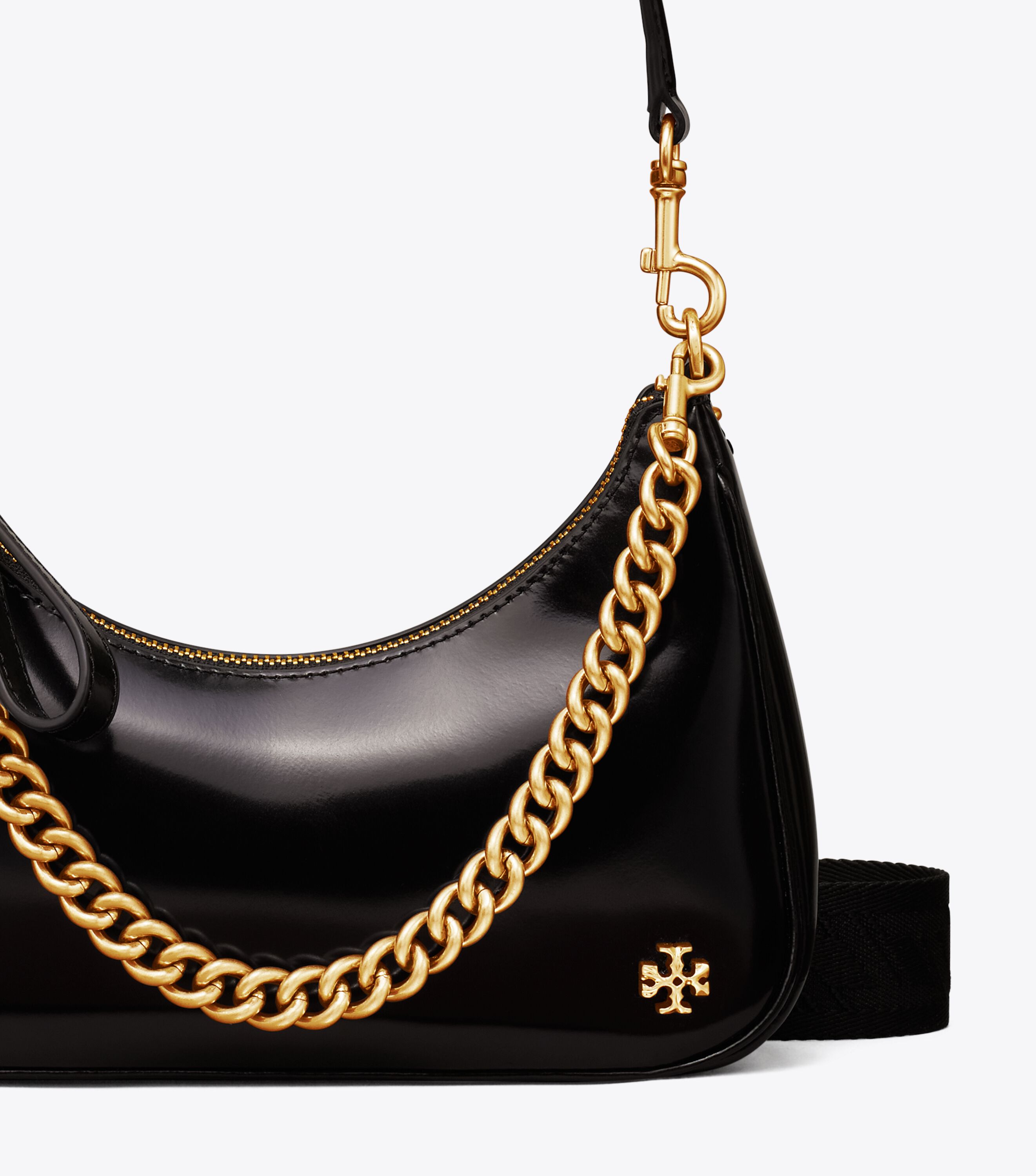 Tory Burch Small 151 Mercer Spazzolato Crescent Bag Tory Burch UAE