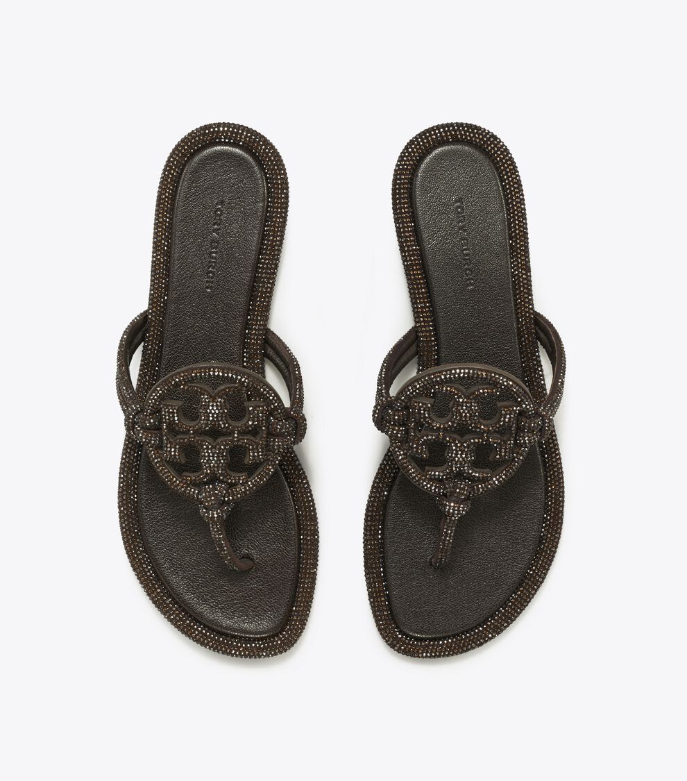 Miller Pave Knotted Sandal, Cocoa Tory Burch UAE