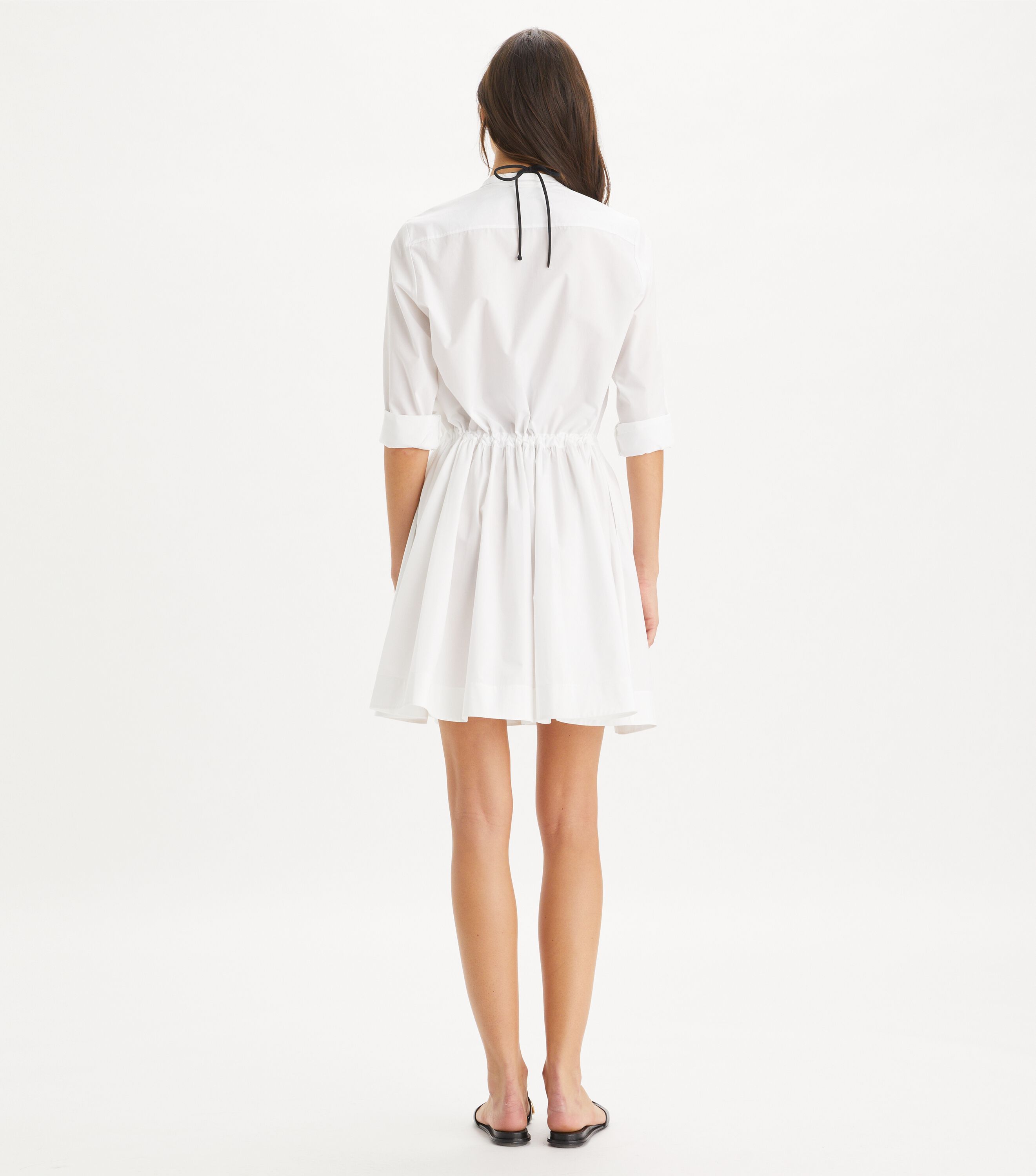 ワンピースその他 TORY BURCH Women Dresses 168912 100 WHITE Mini Cotton Dress, White | Tory Burch UAE