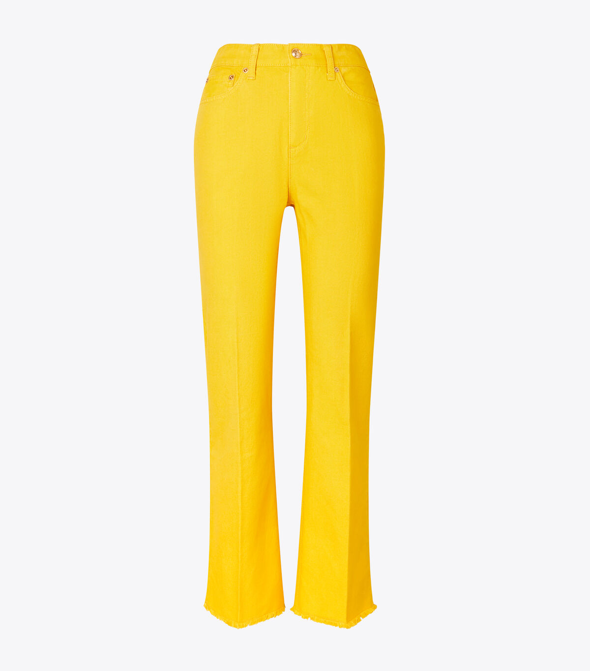 tory burch boot cut denim pant