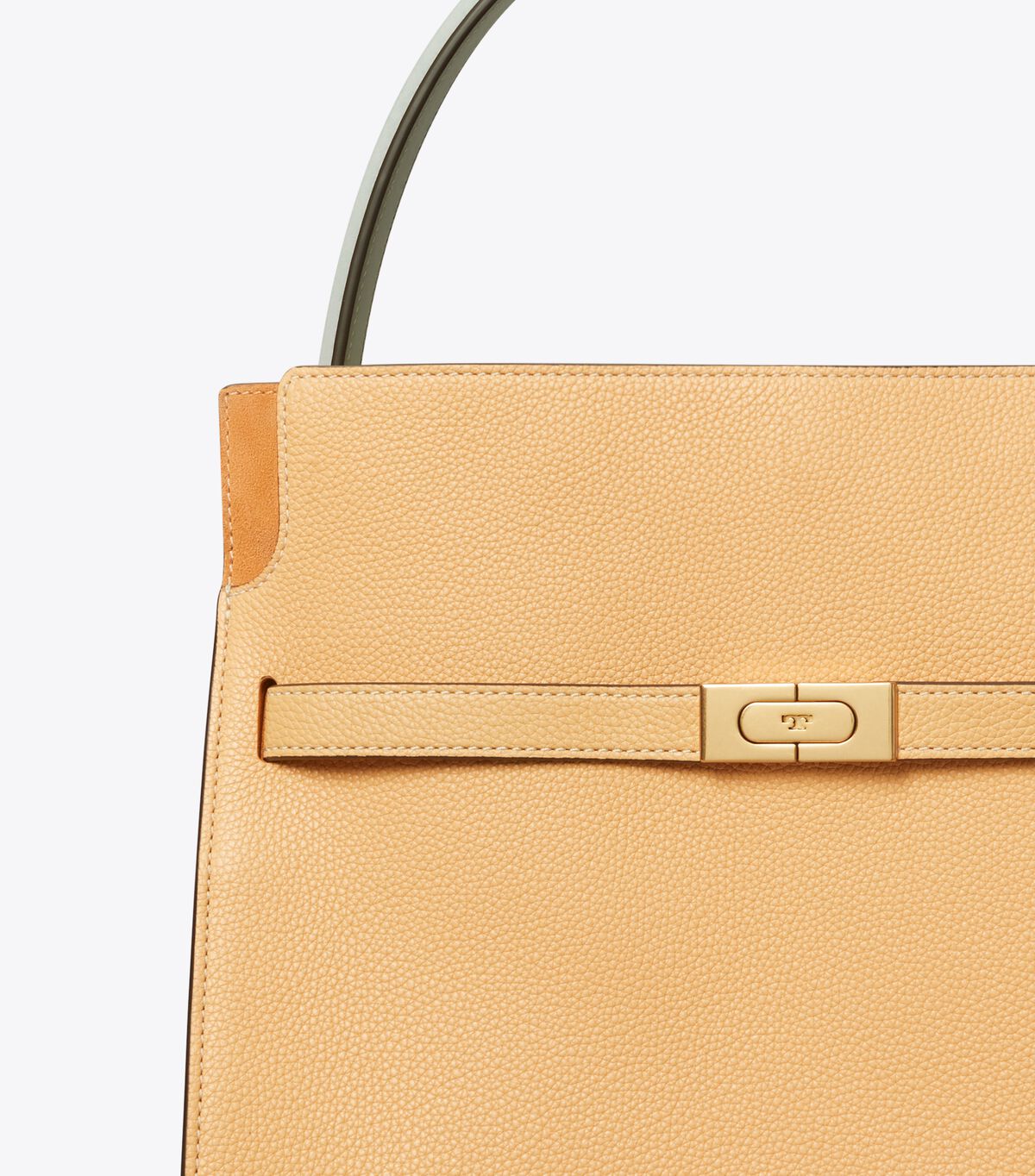 tory burch lee radziwill pebbled double bag