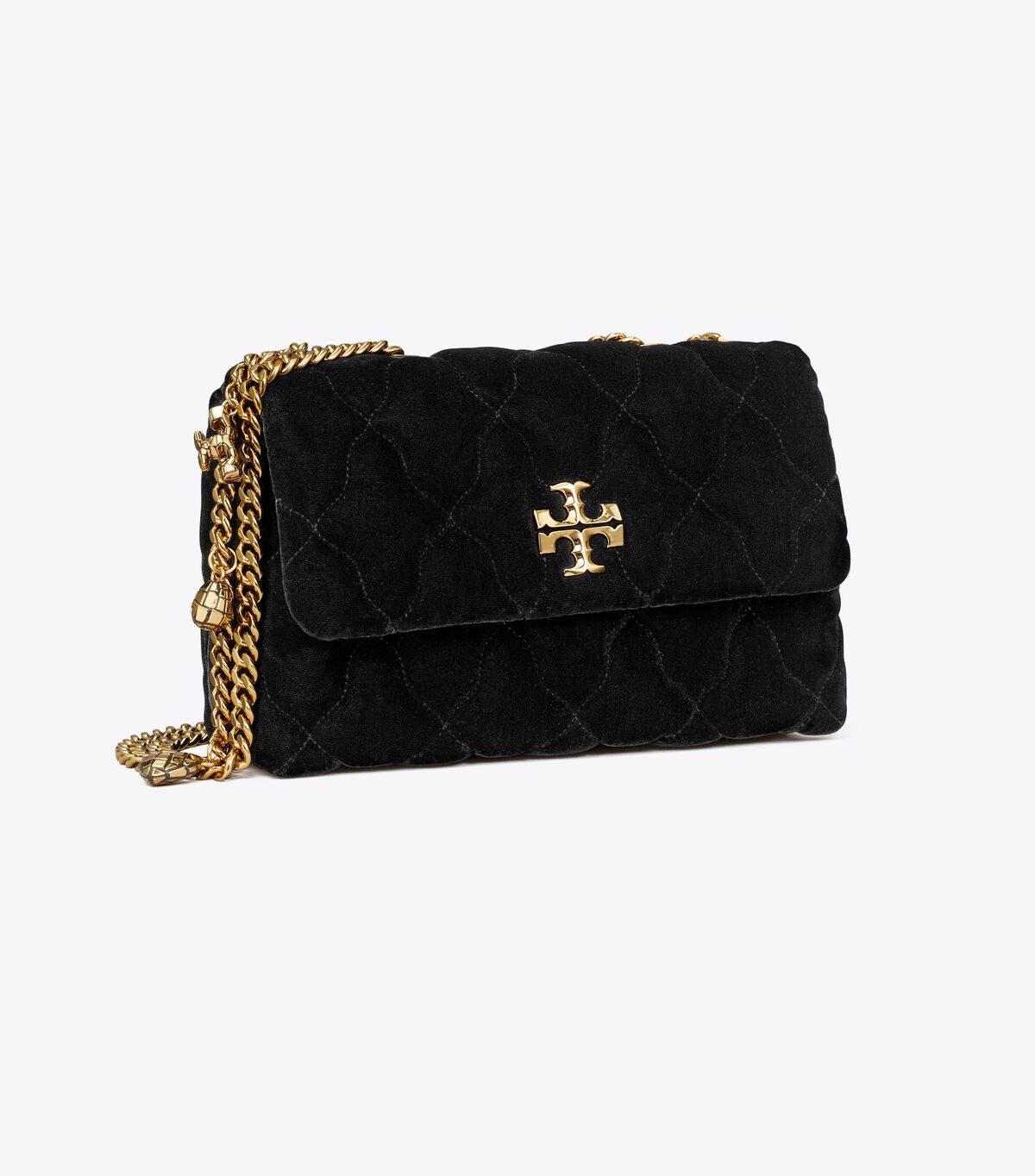 Small Kira Velvet Convertible Shoulder Bag