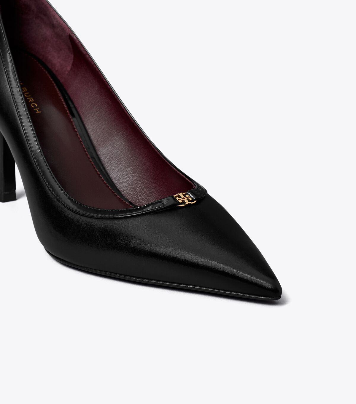 tory burch double t buckle pump
